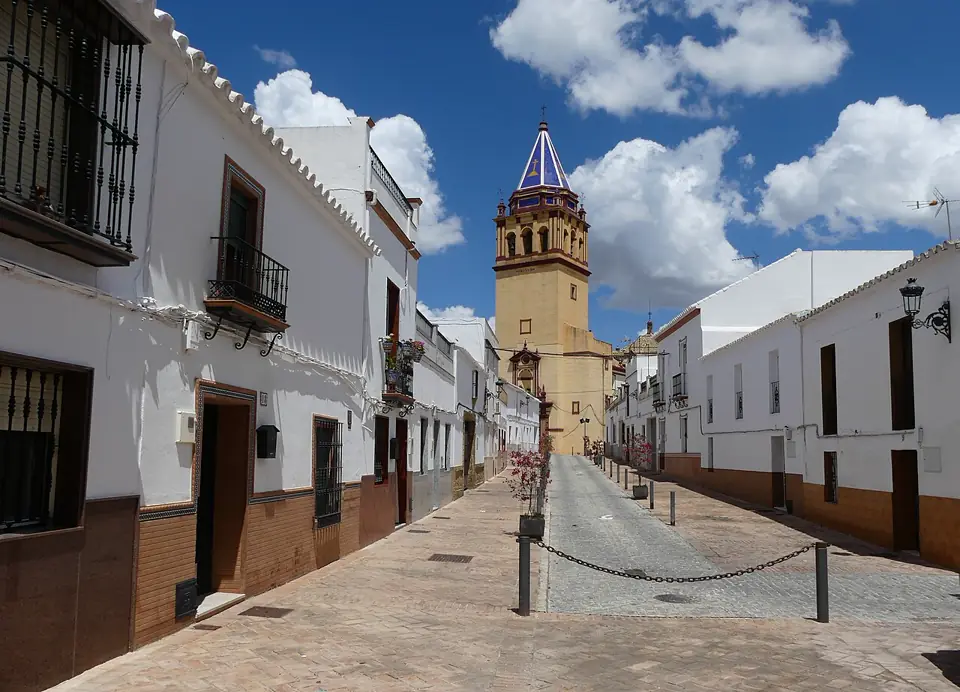 Calle Corredera. El Coronil. Andalucía, España.