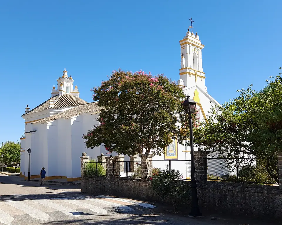 Ermita de la Virgen del Espino. El Pedroso, provincia de Sevilla, Andalucía, España.