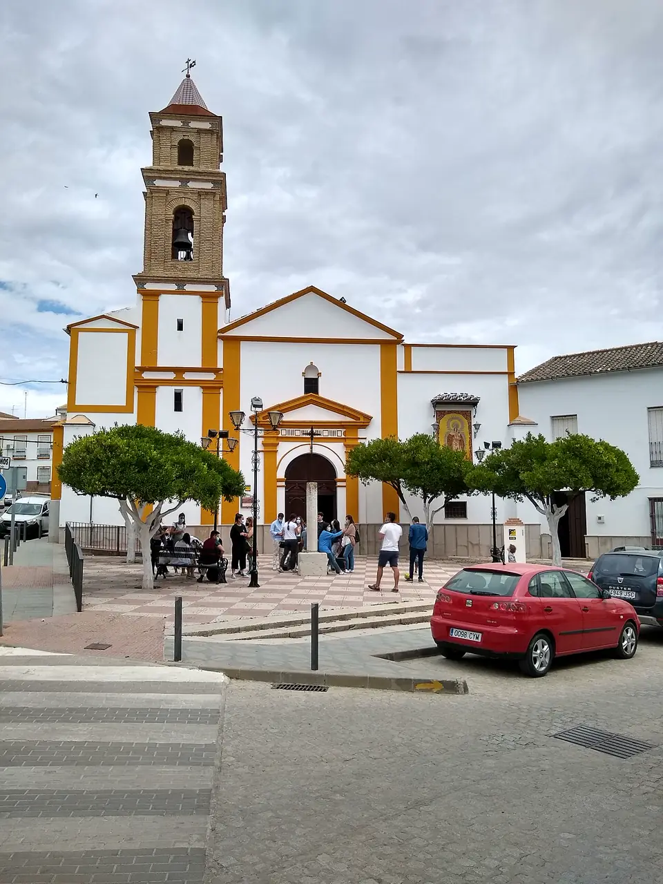 Iglesia de San Marcos Evangelista. El Saucejo, provincia de Sevilla, Andalucía, España.