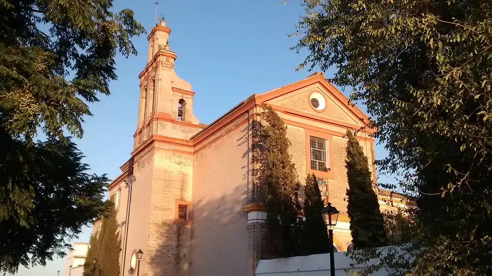Monasterio de Ntra. Sra. del Loreto, Espartinas (Sevilla) - vista frontal