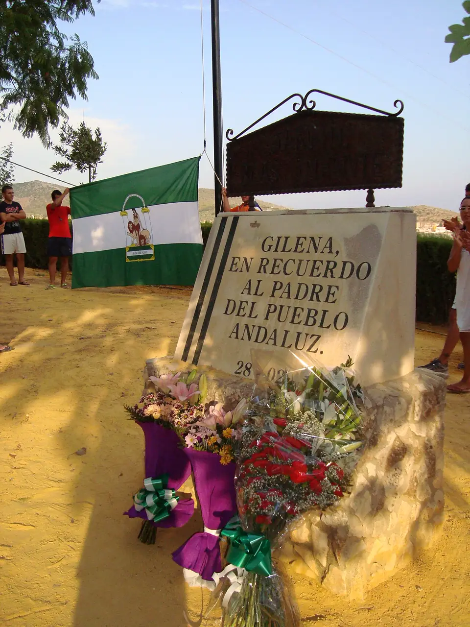 Monolito en homenaje a Blas Infante