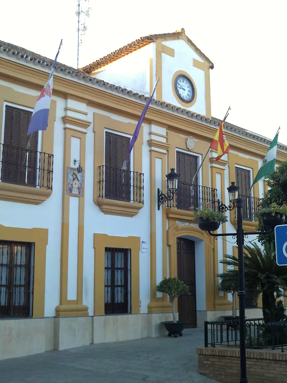 Ayuntamiento de Guillena, provincia de Sevilla, Andalucía, España.