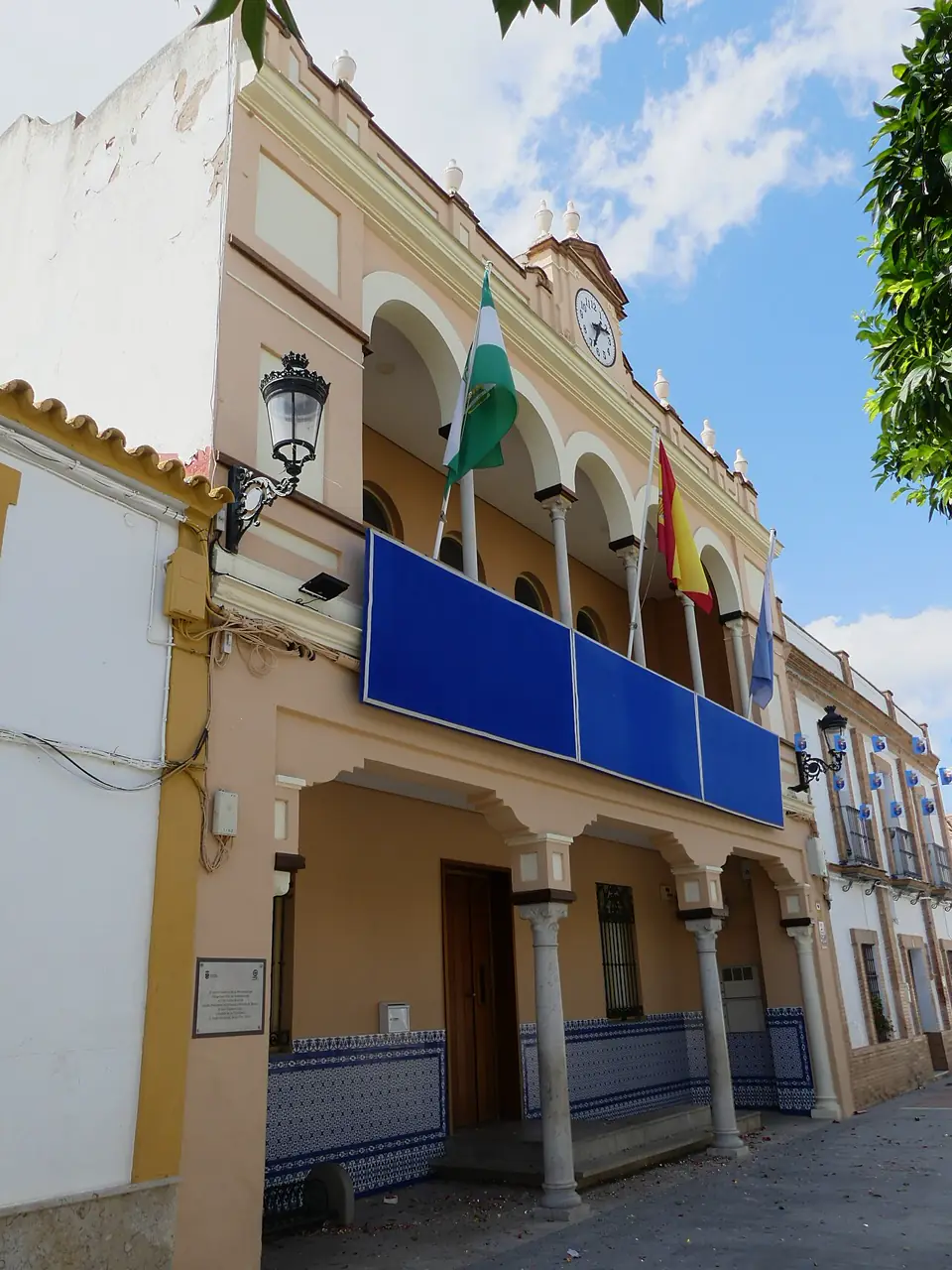 Ayuntamiento de La Rinconada, provincia de Sevilla, Andalucía, España.